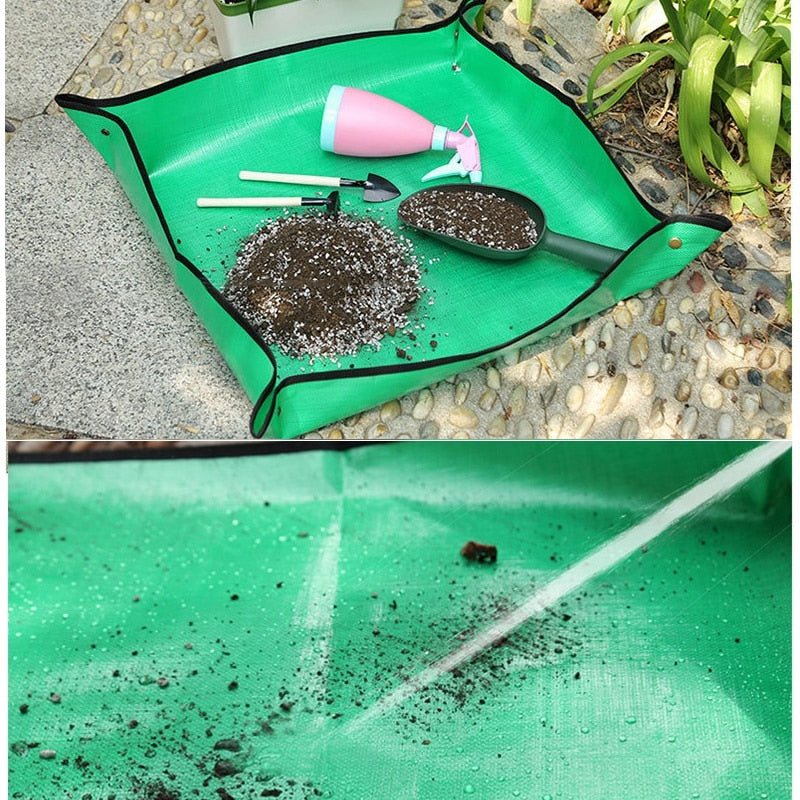 Potting mat for smaller areas